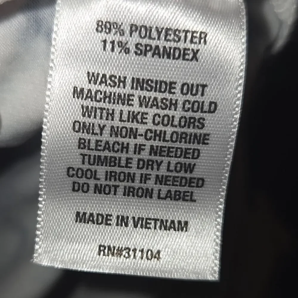 Wonderly NEW Blue & White Watercolor Tie Dye Stretch Blouse - Picture 10 of 12